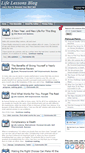 Mobile Screenshot of lifelessonsblog.net